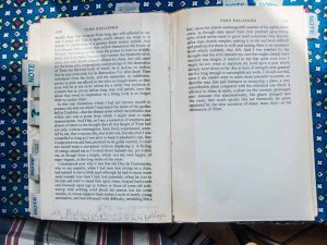 Last page of The Search